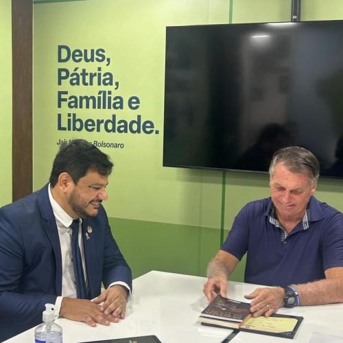 Marcelo Mourão e Bolsonaro