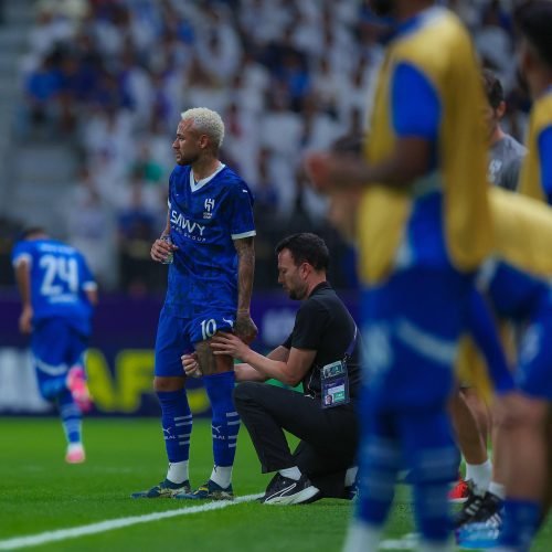 Neymar Lesionado